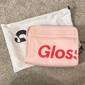 Glossier Pink Beauty Bag